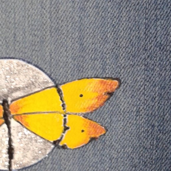 Womens Hand Painted  size 5/6 EXSPRESSJEANS - Picture 11 of 15